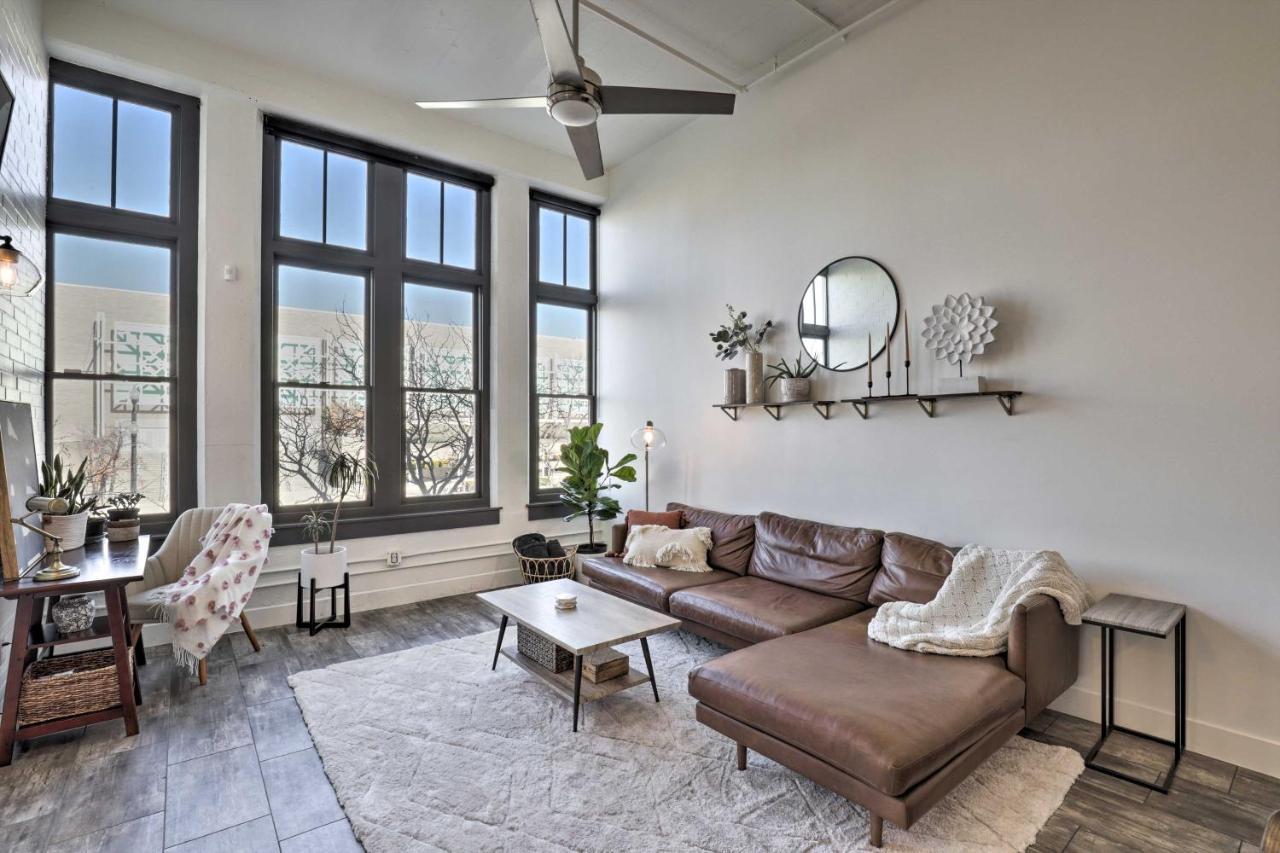 Chic Slc Downtown Studio Loft Walk To Shops Salt Lake City Exterior photo