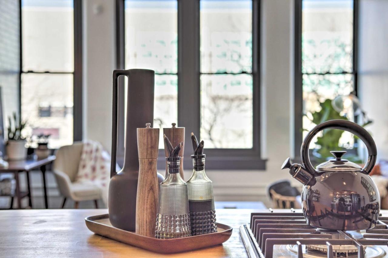 Chic Slc Downtown Studio Loft Walk To Shops Salt Lake City Exterior photo
